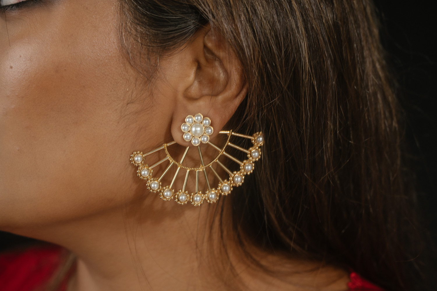 Shudhamala Mukta Earring