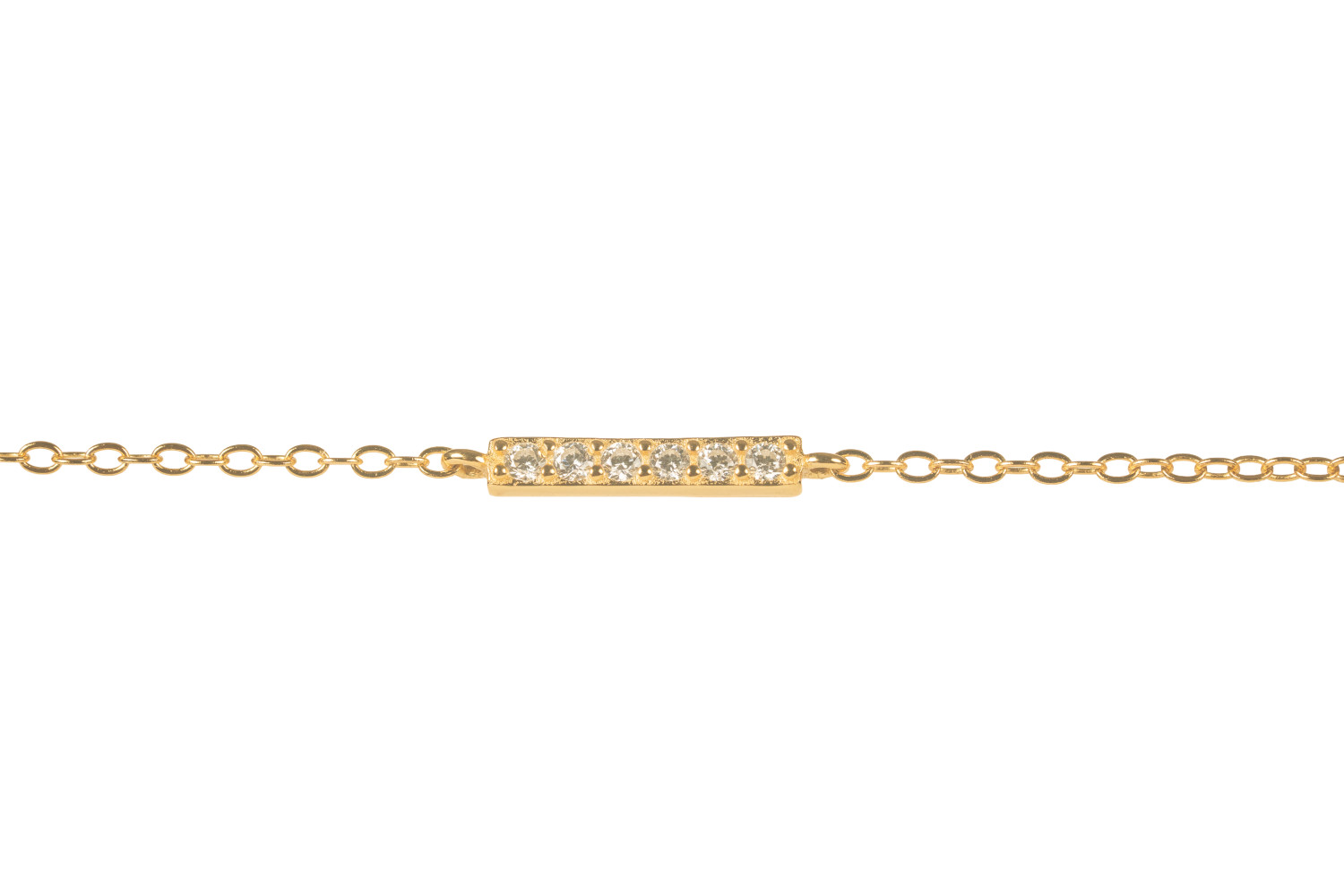 Zircon Line Bracelet